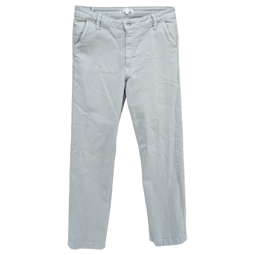 Morrison The Tomboy Jeans Womens Grey Cotton Blend Stretch Denim Size 31